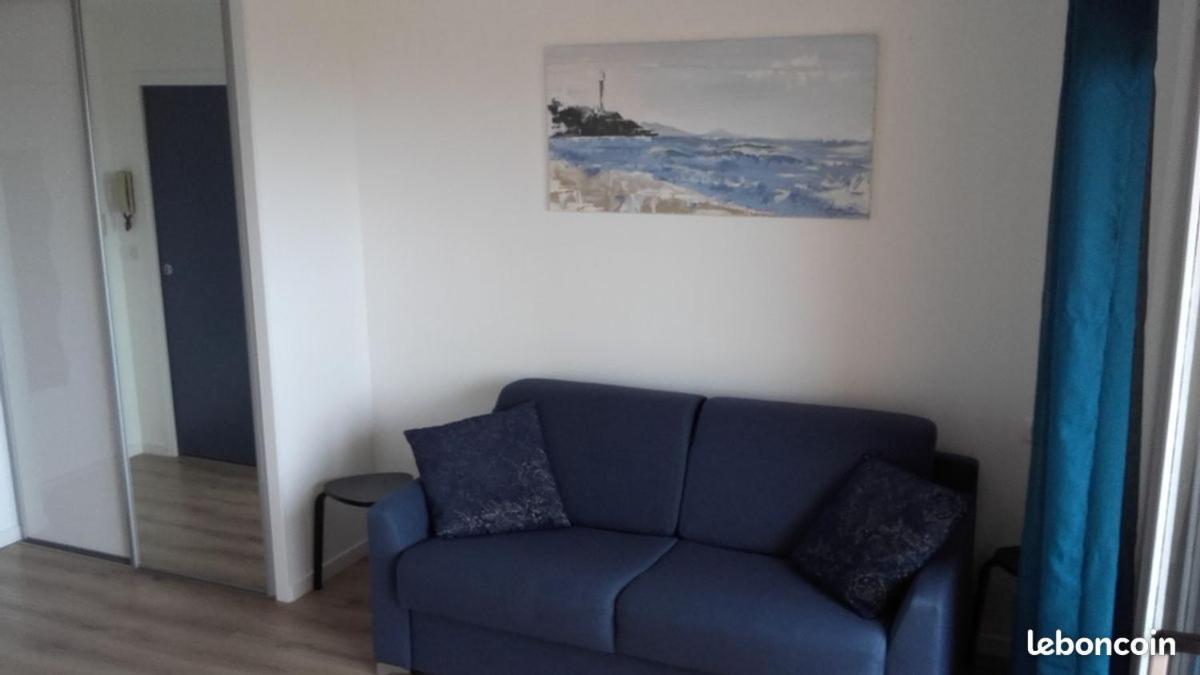 Anglet-Biarritz Studio Vue Mer - Terrasse + Garage Buitenkant foto